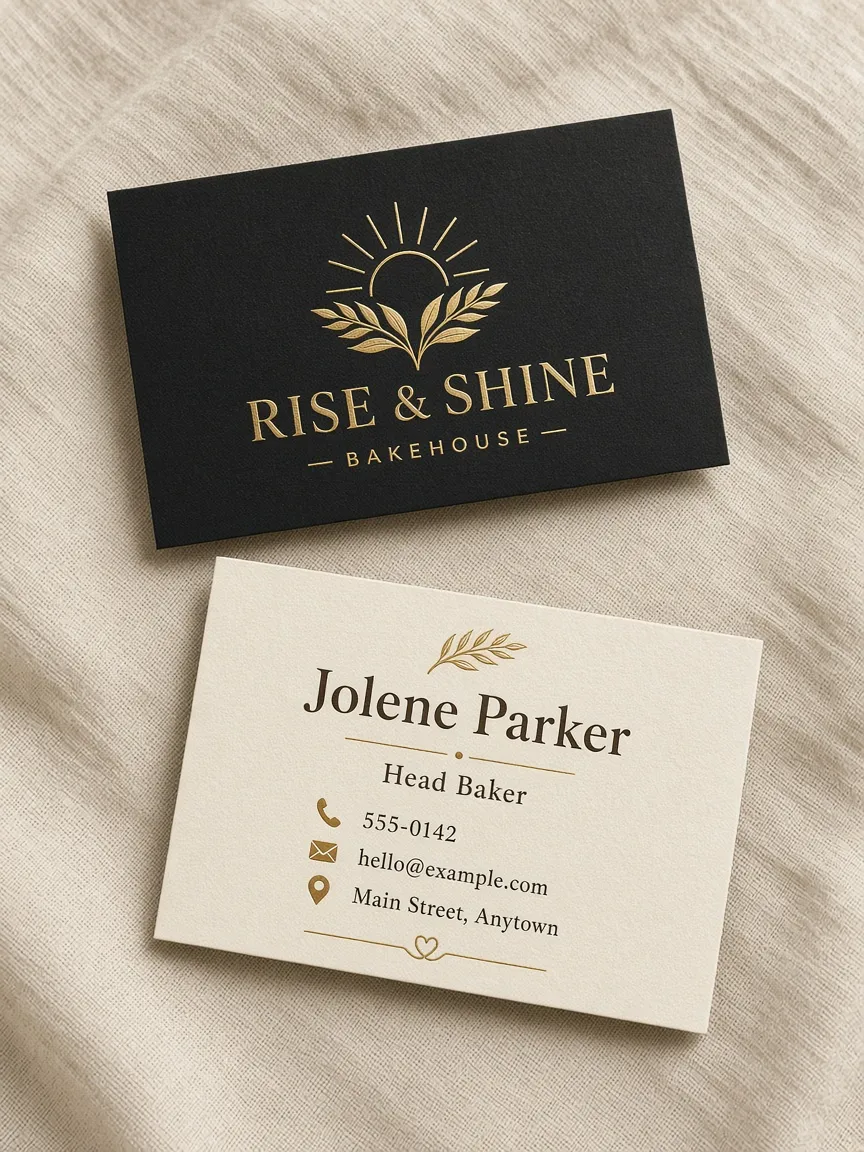 Business card design