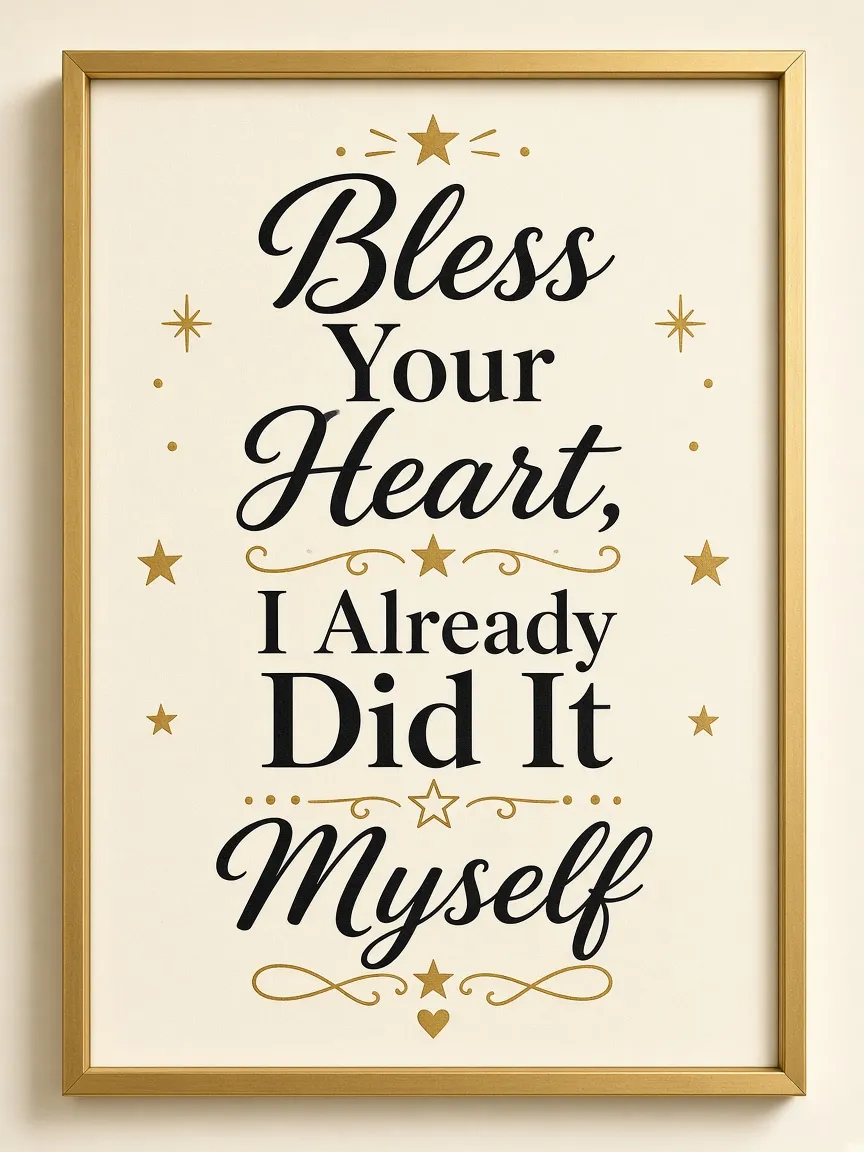Quote wall art print